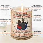 Custom Name Romantic Wife Gifts - Personalized Scented Candle
