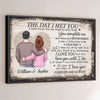 I Have Found The One Whom My Soul Loves - Couple Personalized Custom Horizontal Poster - Christmas Gift For Husband Wife, Anniversary