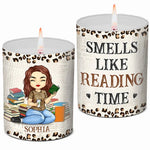 Just One More Chapter - Personalized Custom Smokeless Scented Candle - Christmas Gift For Book Lovers