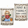 Just One More Chapter - Personalized Custom Smokeless Scented Candle - Christmas Gift For Book Lovers