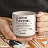 Expert Problem Solver - Coworker Personalized Custom Printed Pottery Mug - Gift For Coworkers, Work Friends, Colleagues