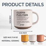 Expert Problem Solver - Coworker Personalized Custom Printed Pottery Mug - Gift For Coworkers, Work Friends, Colleagues