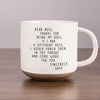 Dear Boss, Thanks For Being My Boss - Coworker Personalized Custom Printed Pottery Mug - Gift For Coworkers, Work Friends, Colleagues