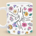 A Mother's Love Knows No Bounds - Family Personalized Custom 3D Inflated Effect Printed Mug - Christmas Gift For Mom, Grandma