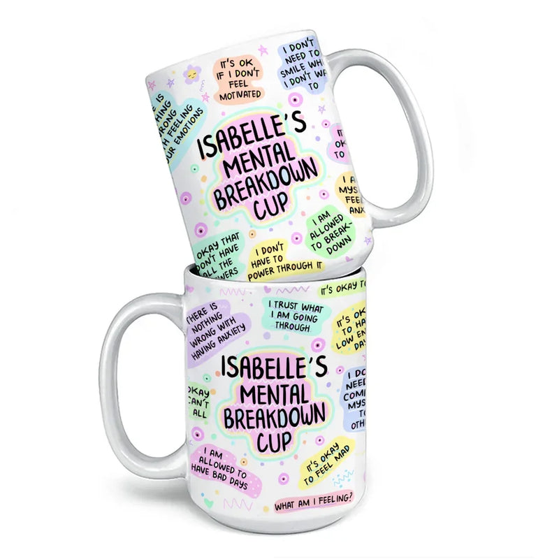 I Am My Own Priority Self-Love - Friend Personalized Custom Mug - Christmas Gift For Best Friends, Family Members, Coworkers, Yourself