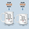 I Was Yours Since The Moment I Saw You - Couple Personalized Custom Mug - Christmas Gift For Husband Wife, Anniversary