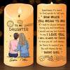 A Mother Is Her Daughter’s First Home - Family Personalized Custom LED Candle - Christmas Gift For Mom, Grandma