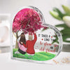 It Takes A Long Time To Grown An Old Friend
 - Bestie Personalized Custom Heart Shaped Acrylic Plaque - Christmas Gift For Best Friends, BFF, Sisters
