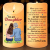 You Are Always My Little Girl - Family Personalized Custom LED Candle - Christmas Gift For Daughter, Granddaughter