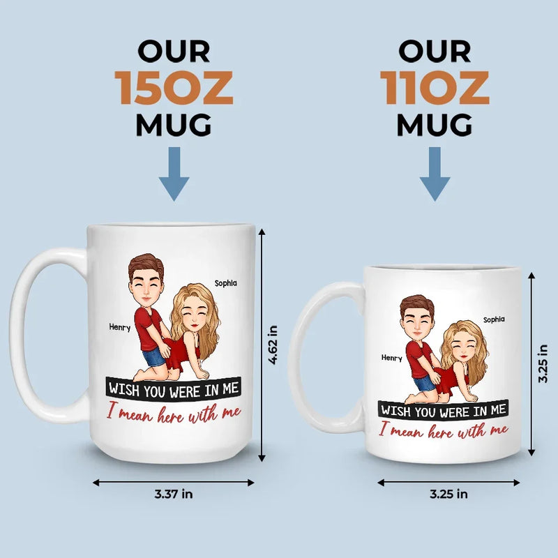 Your Touch Is My Addiction - Couple Personalized Custom Mug - Christmas Gift For Husband Wife, Anniversary, Long Distance Relationship
