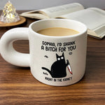 Whenever I See Them, I Think - Coworker Personalized Custom Chunky Mug - Gift For Coworkers, Work Friends, Colleagues