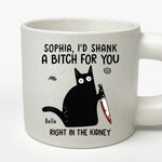 Whenever I See Them, I Think - Coworker Personalized Custom Chunky Mug - Gift For Coworkers, Work Friends, Colleagues