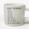 Sip, Smile, Repeat - Coworker Personalized Custom Chunky Mug - Gift For Coworkers, Work Friends, Colleagues