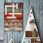 Custom Name Family Love Gifts - Personalized Poster