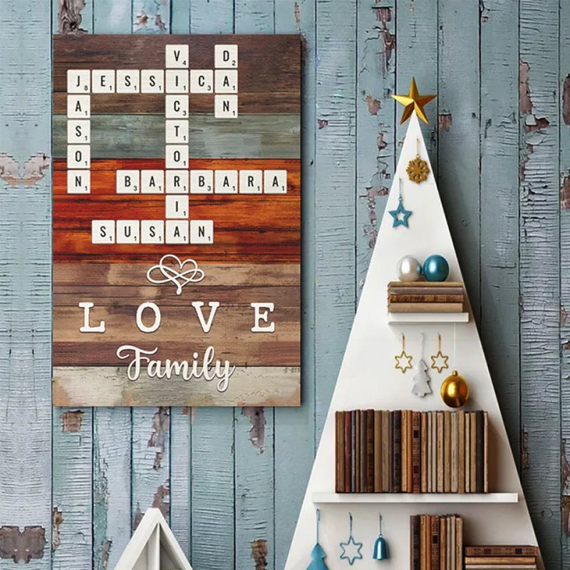 Home Is Where The Family Gathers - Family Personalized Custom Vertical Poster - Gift For Family Members