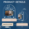 Custom Photo A Shining Soul That Will Never Be Forgotten - Memorial Personalized Custom Shaped 3D LED Light - Sympathy Gift For Family Members