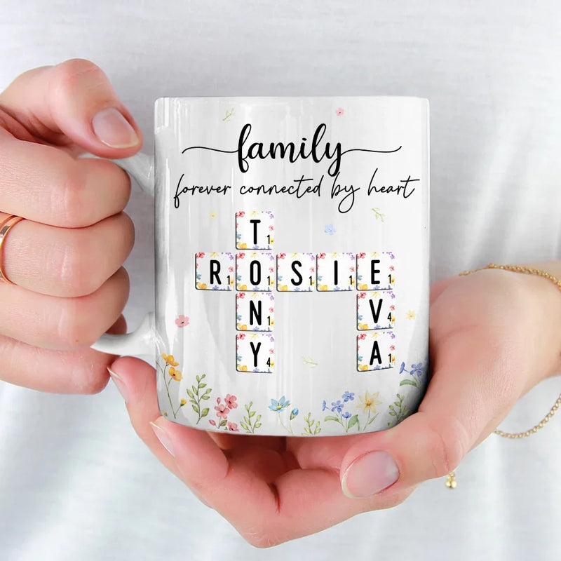 Best Family Ever - Family Personalized Custom Mug - Christmas Gift For Family Members, Siblings, Brothers, Sisters