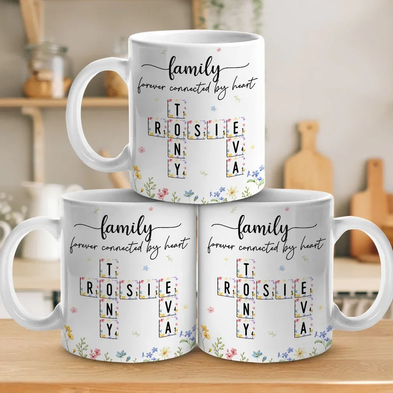 Best Family Ever - Family Personalized Custom Mug - Christmas Gift For Family Members, Siblings, Brothers, Sisters