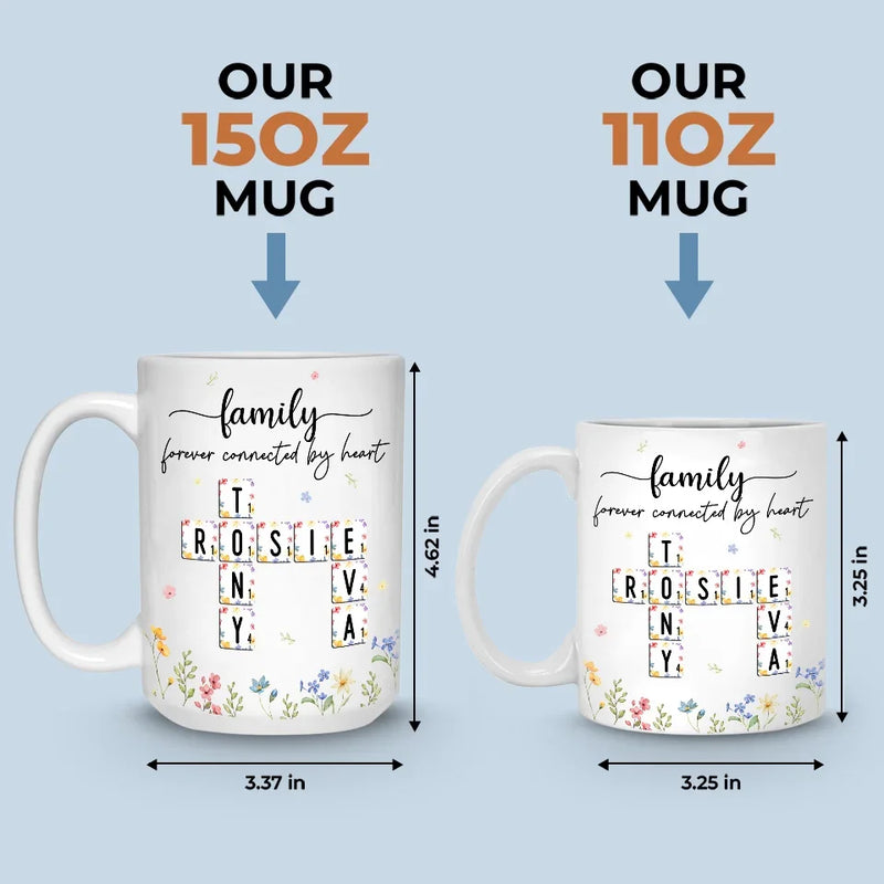Best Family Ever - Family Personalized Custom Mug - Christmas Gift For Family Members, Siblings, Brothers, Sisters