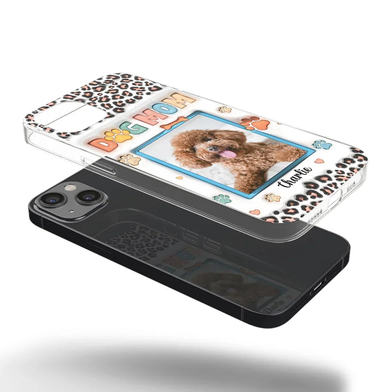 Custom Photo Feline Jolly This Christmas - Dog & Cat Personalized Custom 3D Inflated Effect Printed Clear Phone Case - Christmas Gift For Pet Owners, Pet Lovers