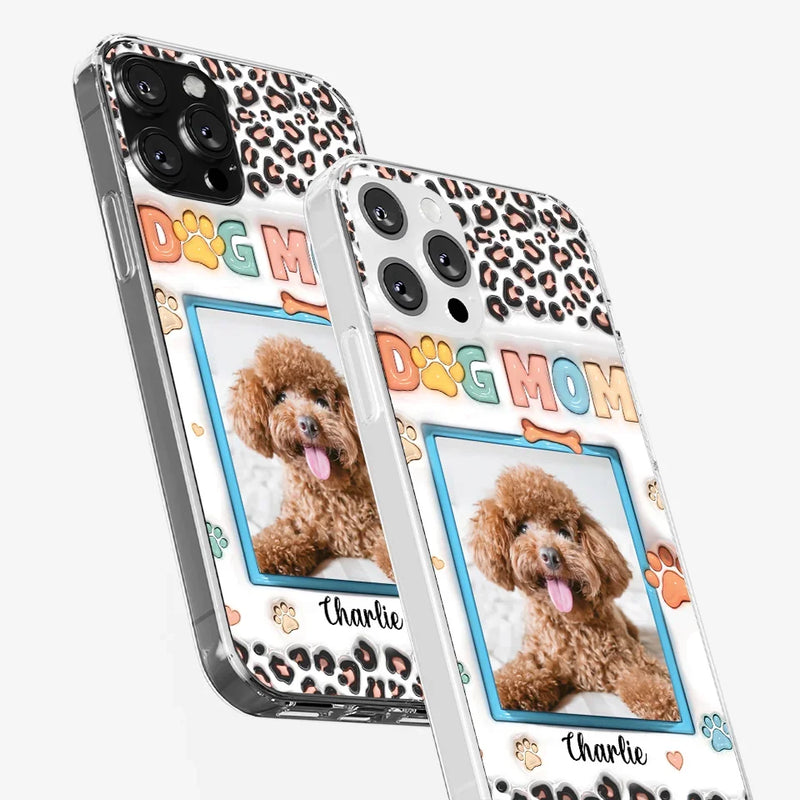 Custom Photo Feline Jolly This Christmas - Dog & Cat Personalized Custom 3D Inflated Effect Printed Clear Phone Case - Christmas Gift For Pet Owners, Pet Lovers