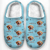Custom Photo Every Wag Brings Joy To My Heart - Dog & Cat Personalized Custom Fluffy Slippers - Christmas Gift For Pet Owners, Pet Lovers