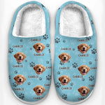 Custom Photo Every Wag Brings Joy To My Heart - Dog & Cat Personalized Custom Fluffy Slippers - Christmas Gift For Pet Owners, Pet Lovers