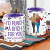 Laughter Is Better With You - Bestie Personalized Custom 3D Inflated Effect Printed Accent Mug - Christmas Gift For Best Friends, BFF, Sisters