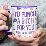 Laughter Is Better With You - Bestie Personalized Custom 3D Inflated Effect Printed Accent Mug - Christmas Gift For Best Friends, BFF, Sisters