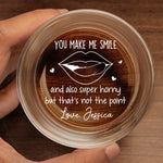 Custom Name Funny Romantic Gifts for Couples - Personalized Engraving Whiskey Glass