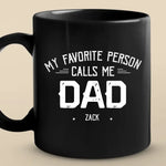 Custom Name Papa Gifts for Dad - Personalized Mugs