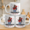 A Kiss Is Our Love’s Silent Promise - Couple Personalized Custom Mug - Christmas Gift For Husband Wife, Anniversary