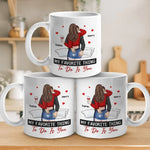 A Kiss Is Our Love’s Silent Promise - Couple Personalized Custom Mug - Christmas Gift For Husband Wife, Anniversary