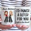 Our Vibe Is Unmatched - Bestie Personalized Custom Mug - Christmas Gift For Best Friends, BFF, Sisters