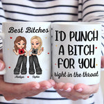 Our Vibe Is Unmatched - Bestie Personalized Custom Mug - Christmas Gift For Best Friends, BFF, Sisters