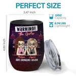 Custom Name Funny Girls' Night Gifts for Women - Personalized Wine Tumbler