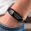 Custom Photo I Will Carry You With Me Until I See You Again - Memorial Personalized Custom Bracelet - Sympathy Gift For Family Members