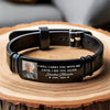 Custom Photo I Will Carry You With Me Until I See You Again - Memorial Personalized Custom Bracelet - Sympathy Gift For Family Members