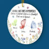 Better Together, Always And Forever - Bestie Personalized Custom 3D Inflated Effect Printed Ornament - Acrylic Custom Shaped - Gift For Best Friends, BFF, Sisters
