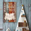 Together We Make A Family - Family Personalized Custom Vertical Poster - Gift For Family Members