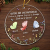 Good Friends And Good Times - Bestie Personalized Custom Ornament - Acrylic Custom Shaped - Gift For Best Friends, BFF, Sisters