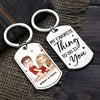 Forever Isn't Long Enough For My Love - Couple Personalized Custom Keychain - Gift For Husband Wife, Anniversary