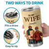 In You, I’ve Found My Home - Couple Personalized Custom Tumbler - Gift For Husband Wife, Anniversary