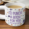 Partner In Crime - Bestie Personalized Custom Chunky Mug - Gift For Best Friends, BFF, Sisters