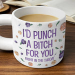 Partner In Crime - Bestie Personalized Custom Chunky Mug - Gift For Best Friends, BFF, Sisters
