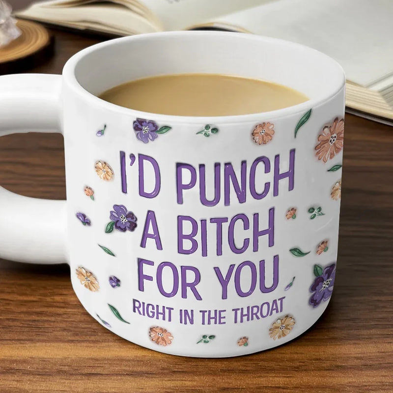 Partner In Crime - Bestie Personalized Custom Chunky Mug - Gift For Best Friends, BFF, Sisters