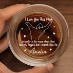 Custom Name Funny Love Gift for Whiskey Lovers - Personalized Engraving Whiskey Glass
