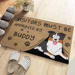 Custom Name Dog Welcome Gifts for Pet Lovers - Personalized Doormat