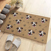 Custom Photo Little Paws, Big Dreams - Dog & Cat Personalized Custom Home Decor Decorative Mat - House Warming Gift For Pet Owners, Pet Lovers