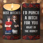 Always Ready To Defend You - Bestie Personalized Custom LED Candle - Gift For Best Friends, BFF, Sisters